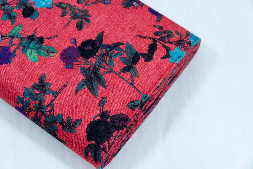 Floral Spun Digital Print
