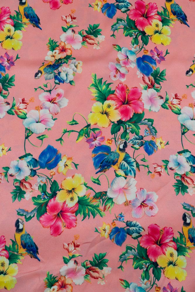 Floral Spun Digital Print