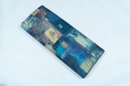 Multicolor Digital Print On Spun Fabric