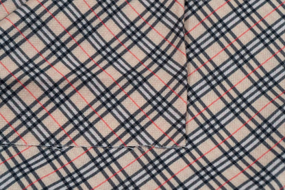 Multicolor Checks Design Digital Print On Spun Fabric