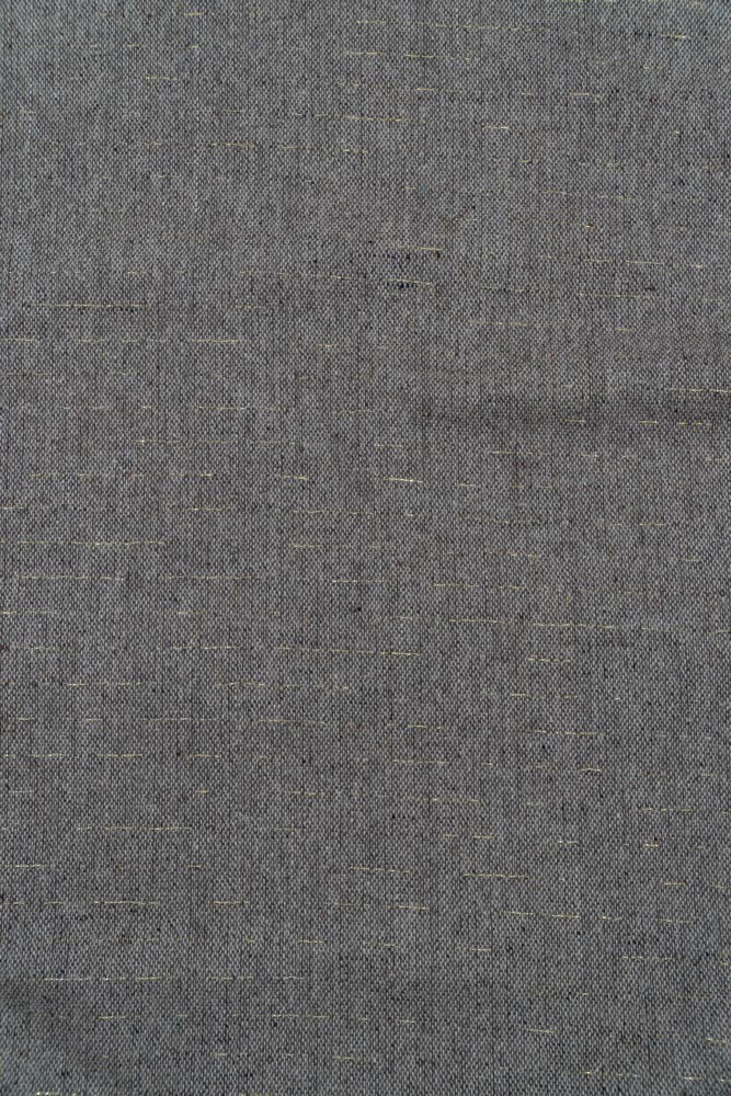 Gray Wool Blend Fabric