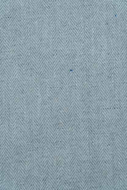 Sky Blue Wool Blend Fabric