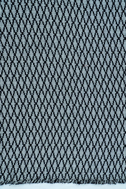 Black & White Thick Cotton Jacquard | SKU: JDD-190