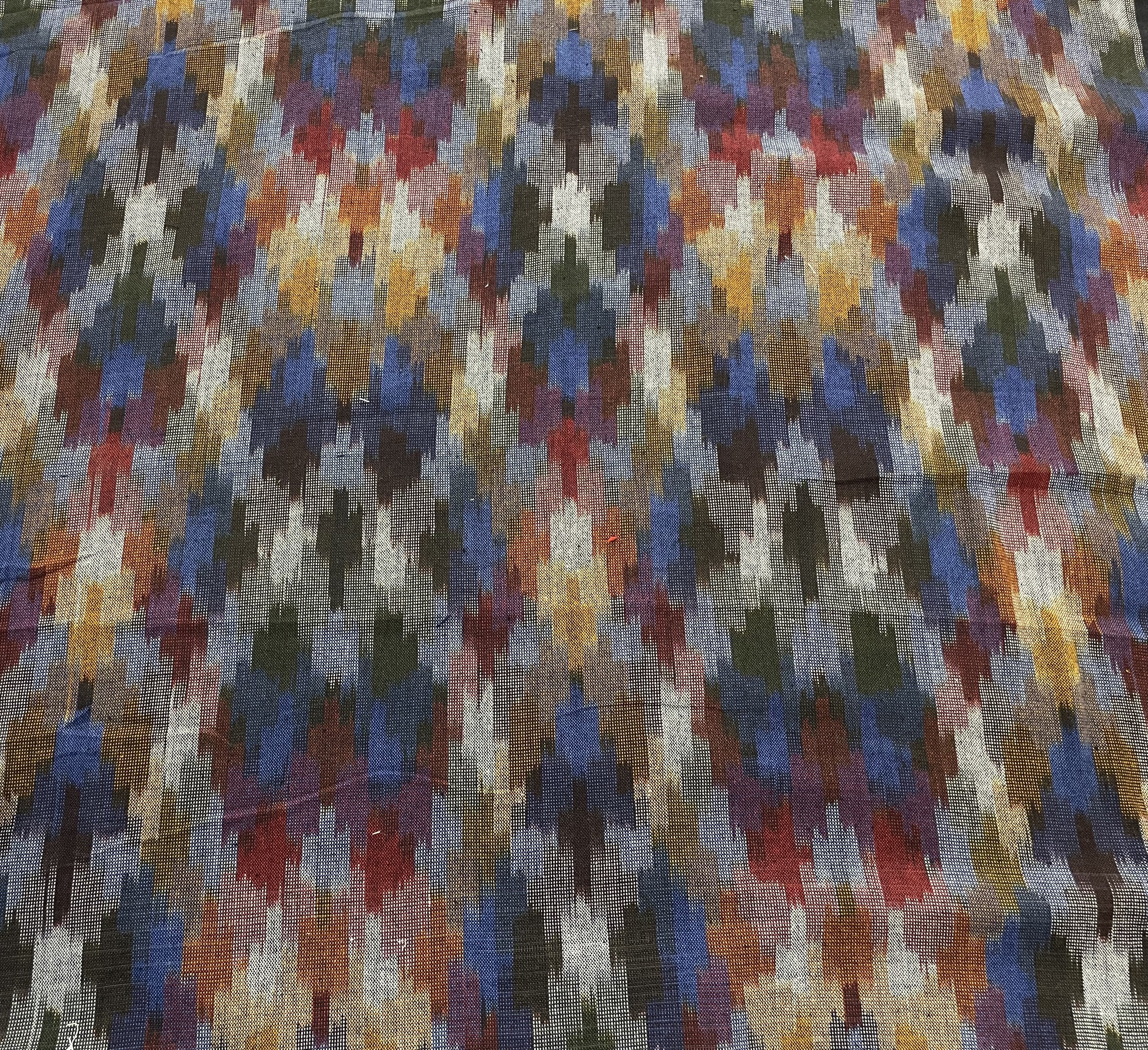 Multi Cotton Cotton Handloom Ikat (Sku: IK-153)