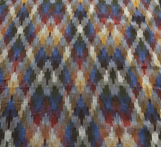 Multi Cotton Cotton Handloom Ikat (Sku: IK-153)