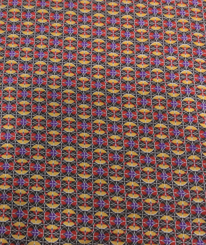 Brown Rayon Print Fabric