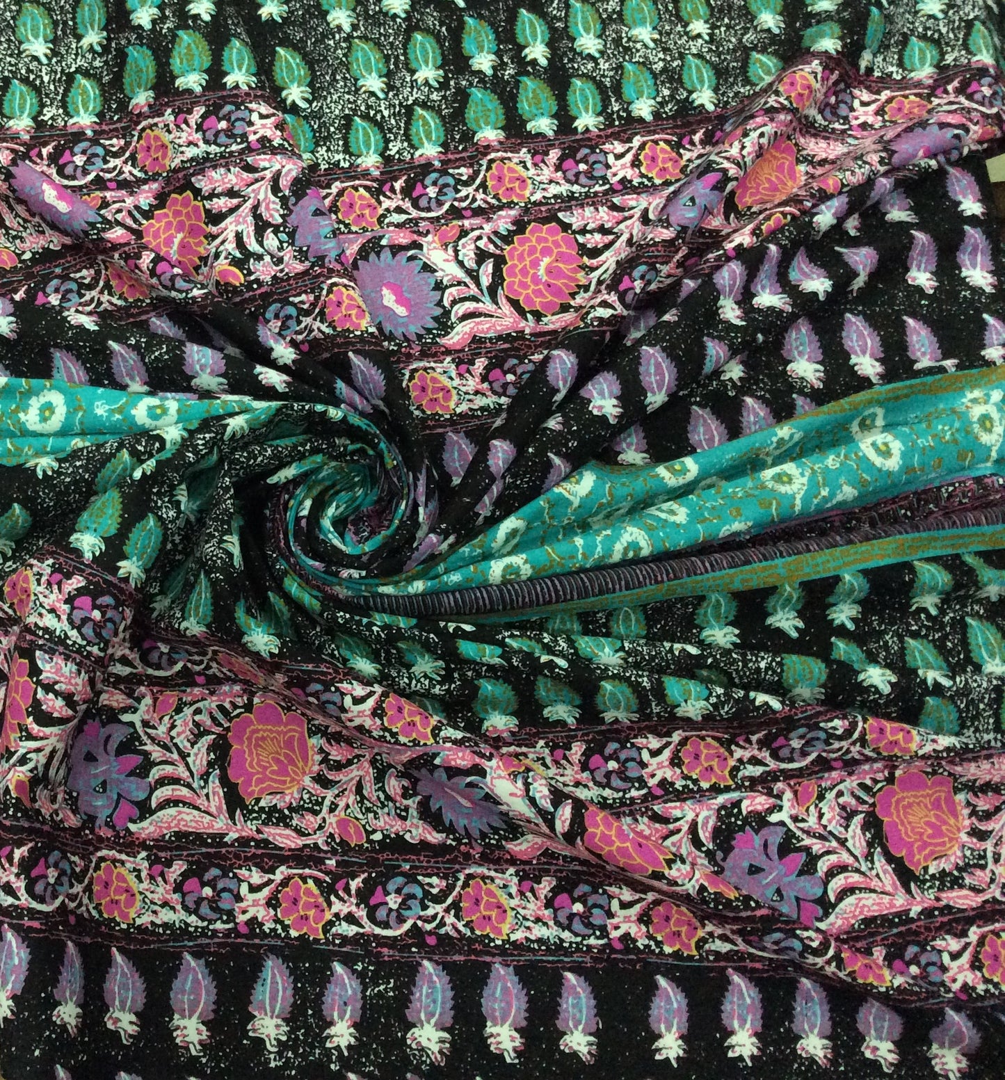 Multi Rayon Print Fabric