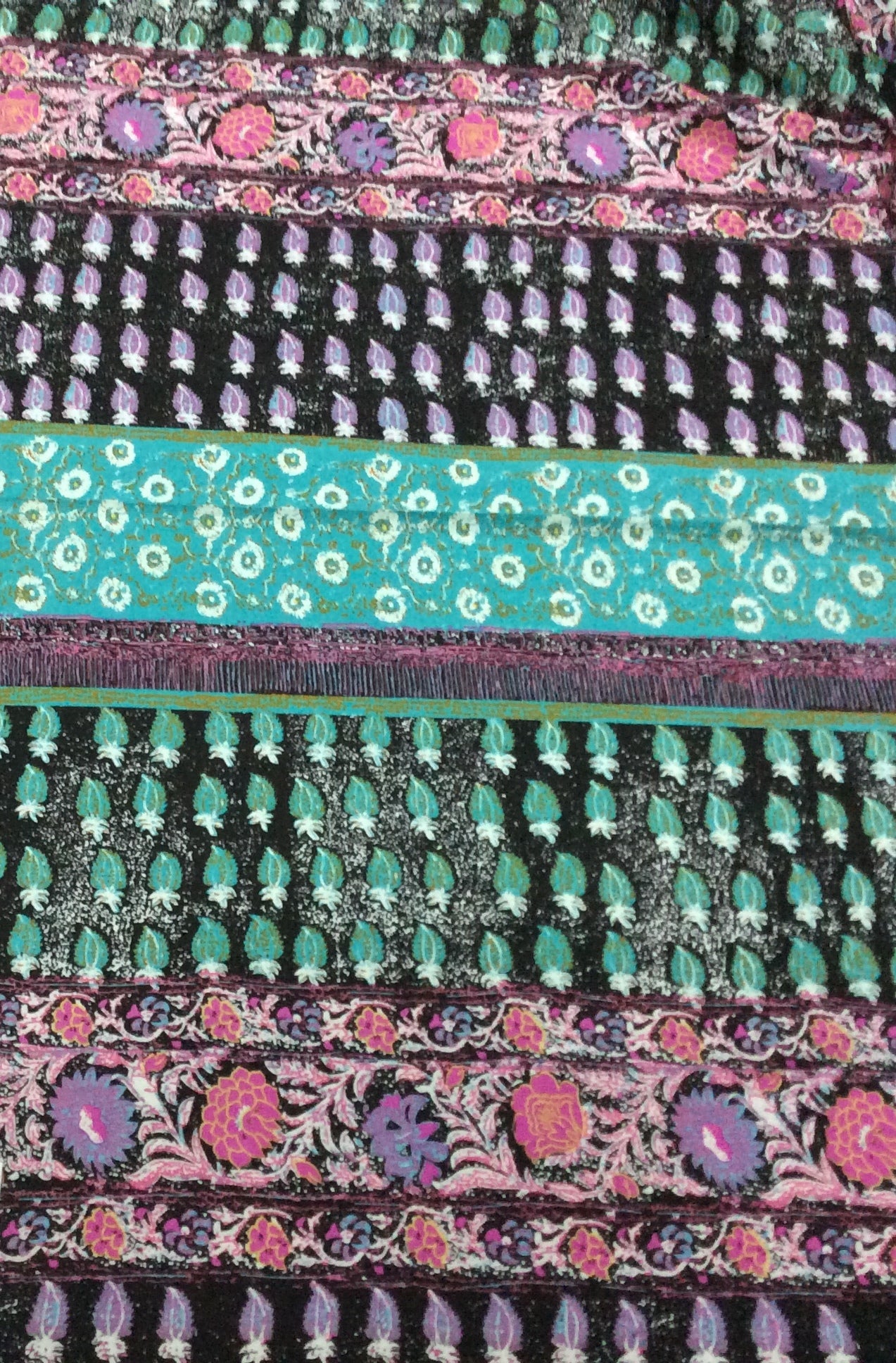 Multi Rayon Print Fabric