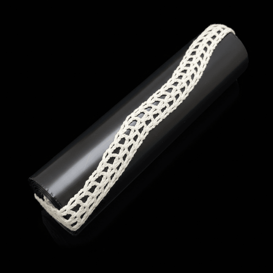 Off White Dyeable Cotton Hand Crochet Lace (Width : 2 cm)