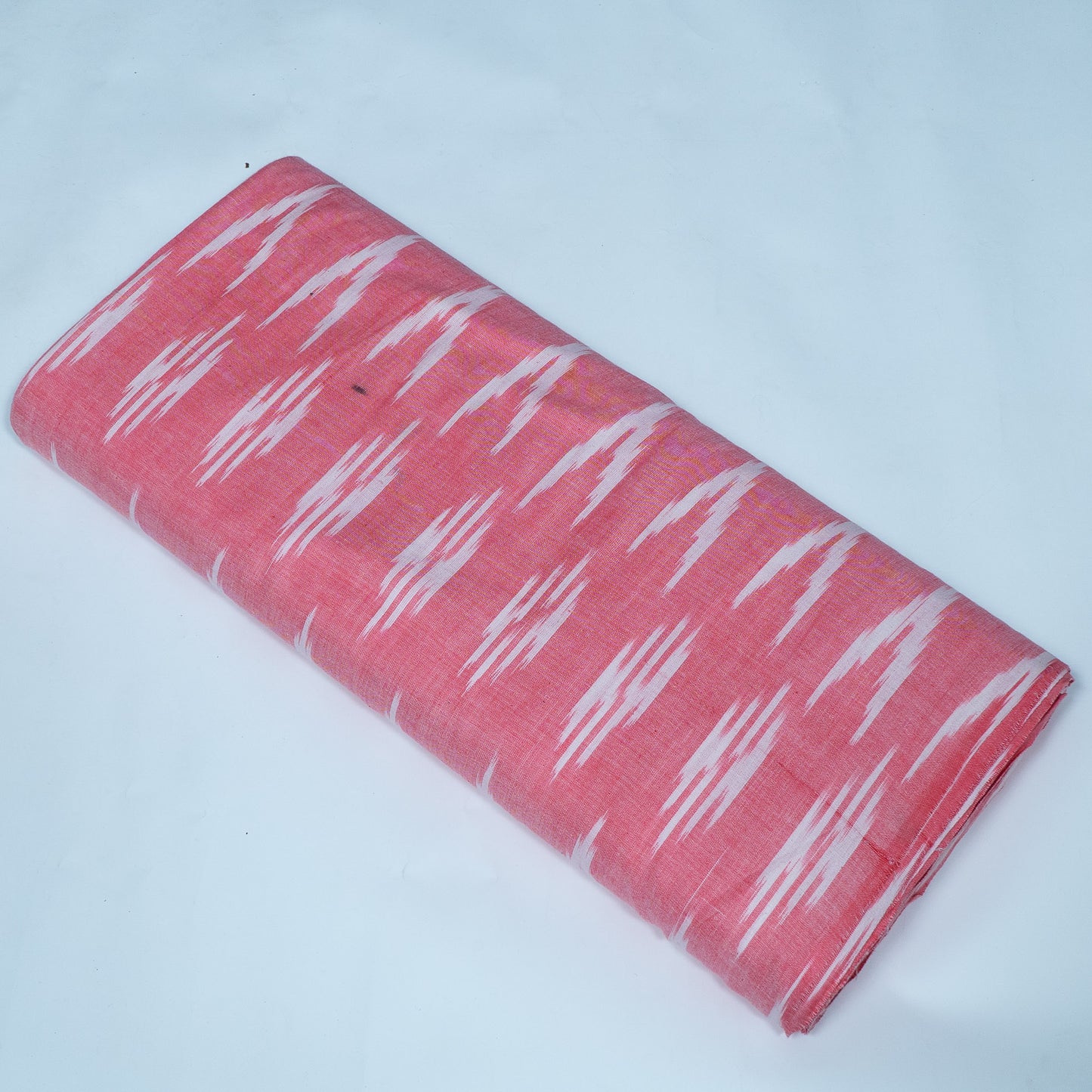 Gajree Chevron Cotton Handloom Ikat Fabric for Dresses | Width: 44"