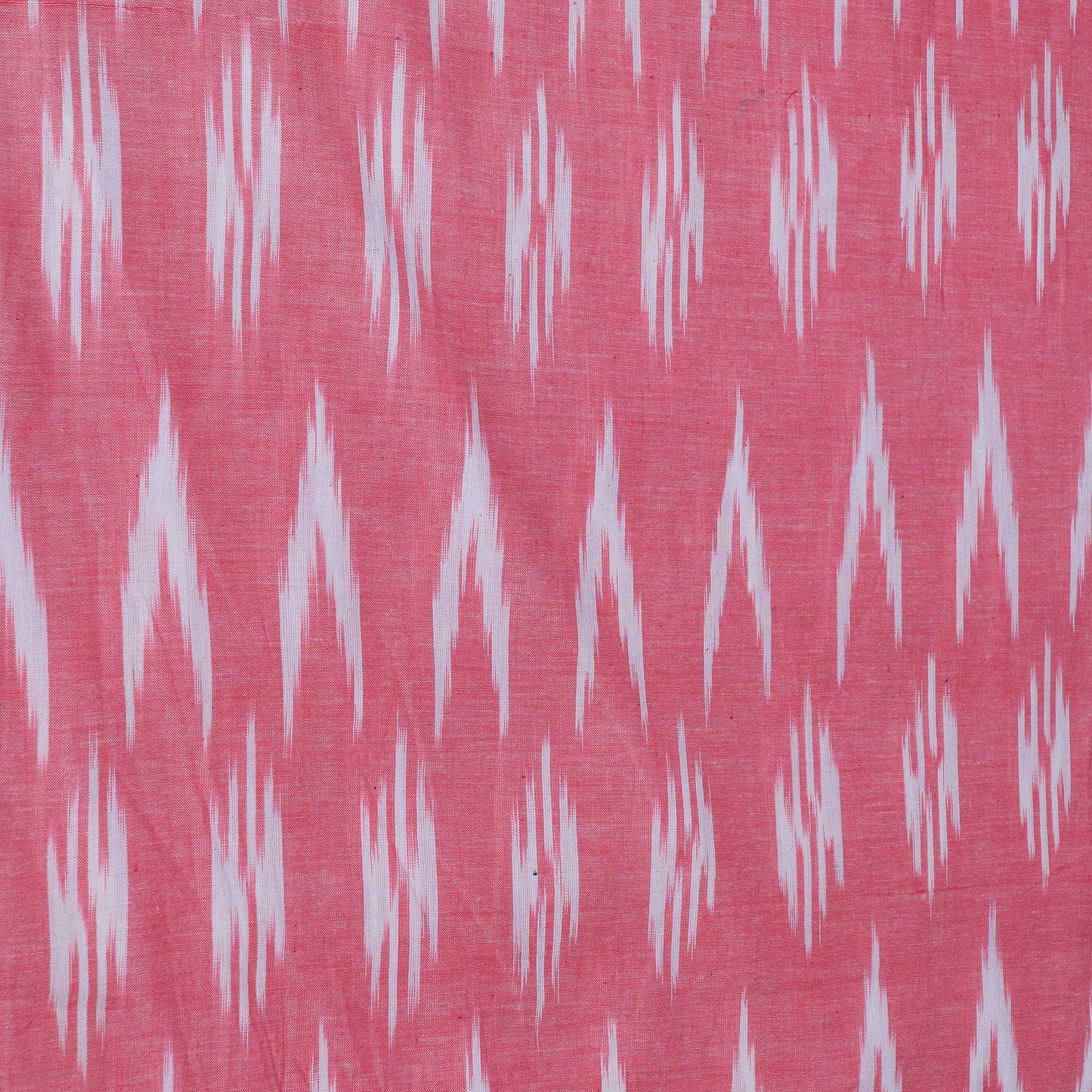 Gajree Chevron Cotton Handloom Ikat Fabric for Dresses | Width: 44"