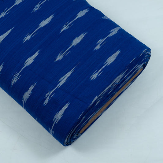 Blue & White Arrow Cotton Handloom Ikat (Sku: I-837)