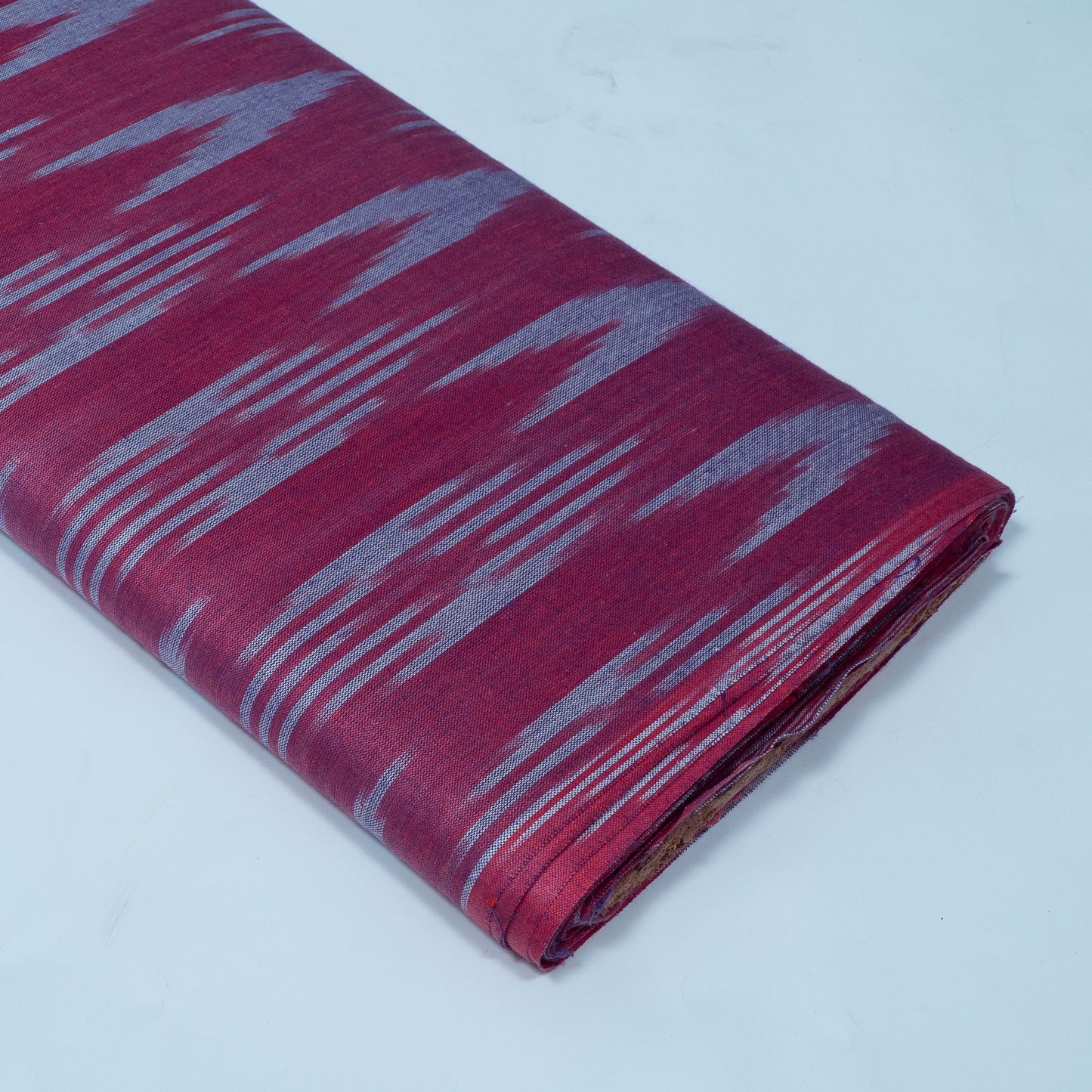 Gajree Cotton Handloom Ikat Fabric for Dresses | Width: 44"