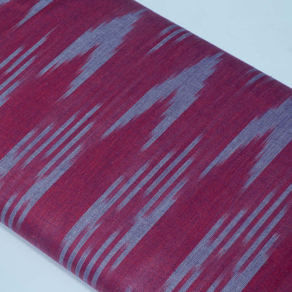 Gajree Cotton Handloom Ikat Fabric for Dresses | Width: 44"