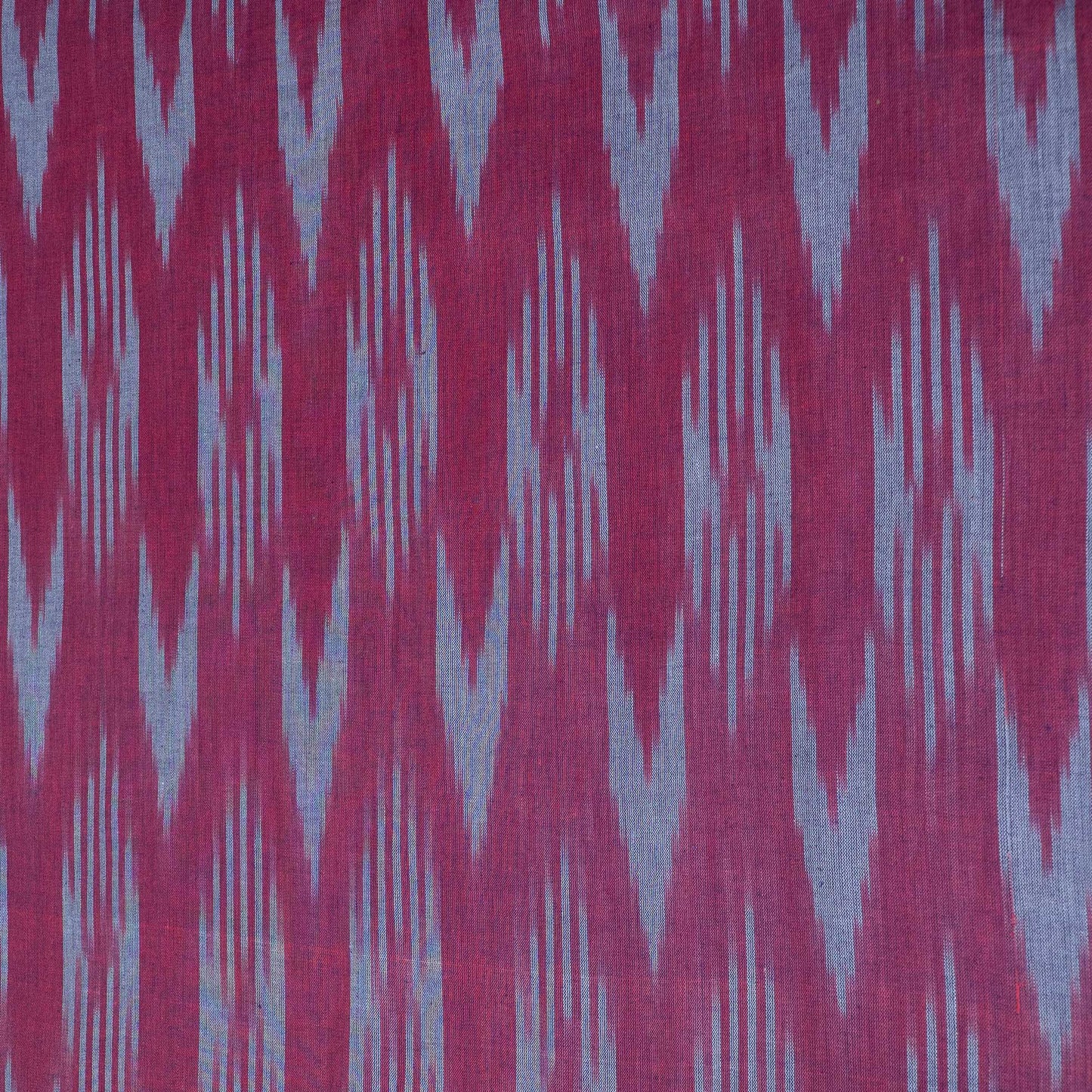 Gajree Cotton Handloom Ikat Fabric for Dresses | Width: 44"
