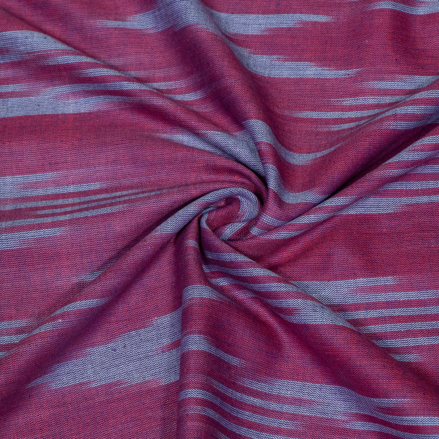 Gajree Cotton Handloom Ikat Fabric for Dresses | Width: 44"