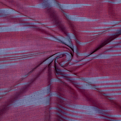 Gajree Cotton Handloom Ikat Fabric for Dresses | Width: 44"