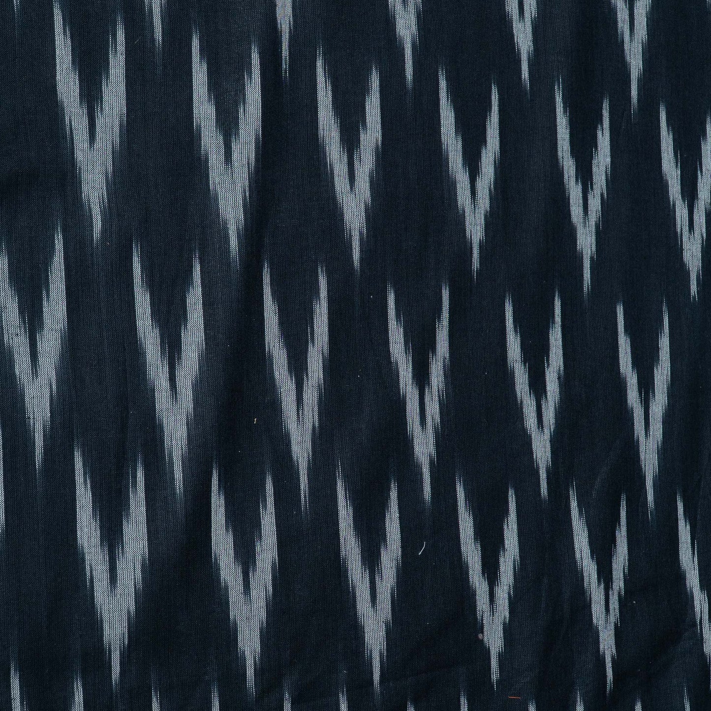 Black & Grey Design Cotton Ikat Fabric for Dress Material Fabric for Dress Material | Width: 44"