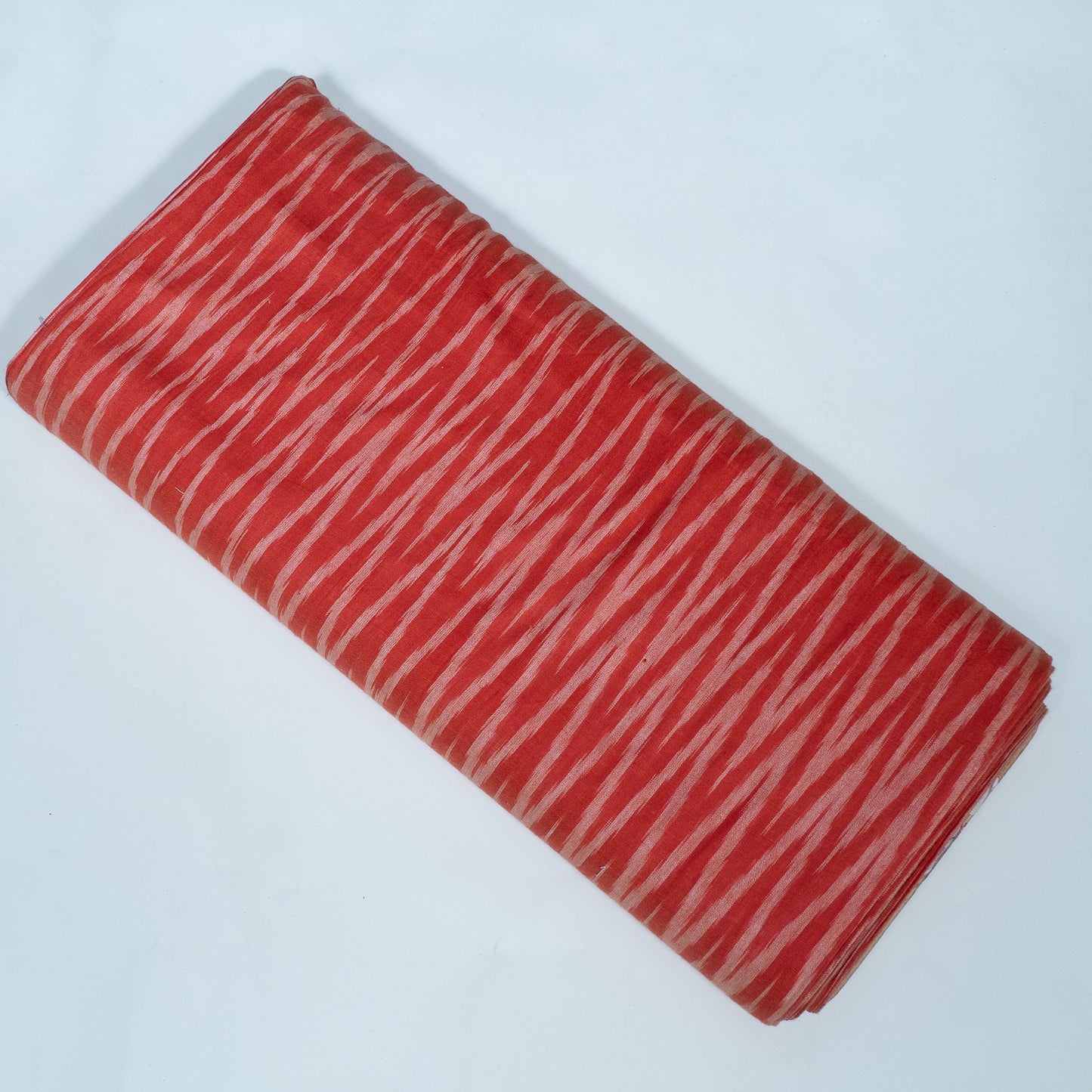 Gajree Chevron Design Cotton Ikat Fabric for Dress Material Fabric for Dress Material | Width: 44"