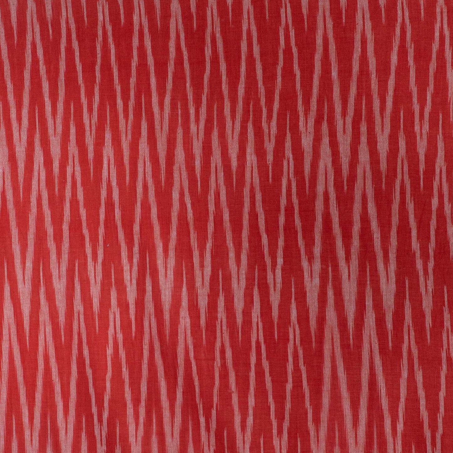 Gajree Chevron Design Cotton Ikat Fabric for Dress Material Fabric for Dress Material | Width: 44"