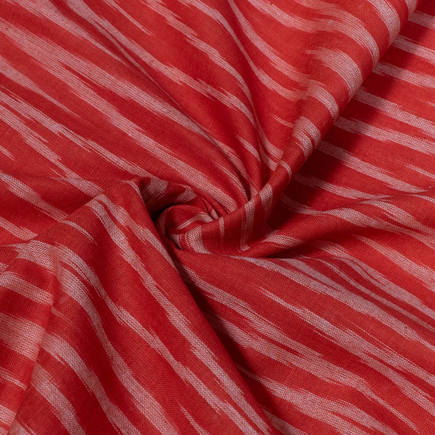 Gajree Chevron Design Cotton Ikat Fabric for Dress Material Fabric for Dress Material | Width: 44"