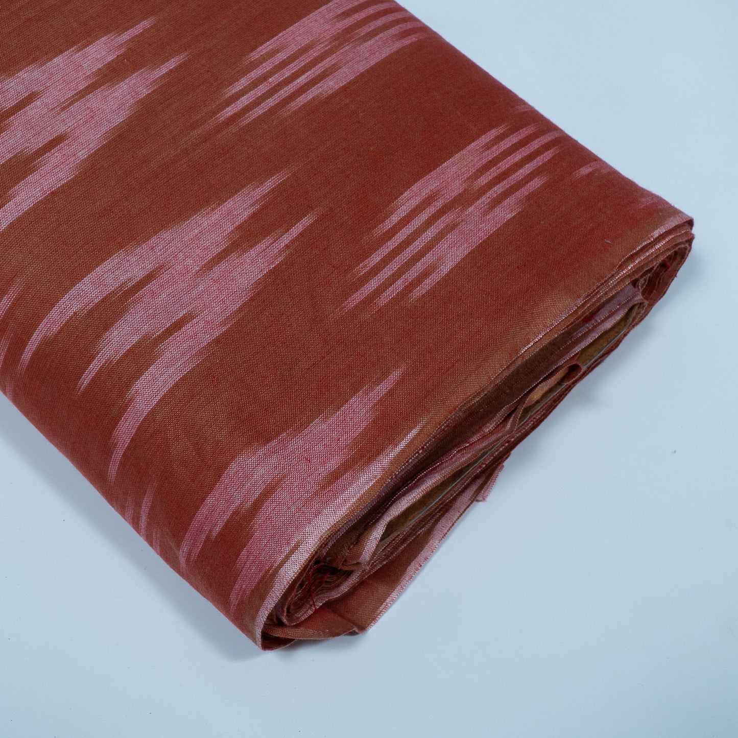Brown Design Cotton Ikat Fabric for Dress Material Fabric for Dress Material | Width: 44"