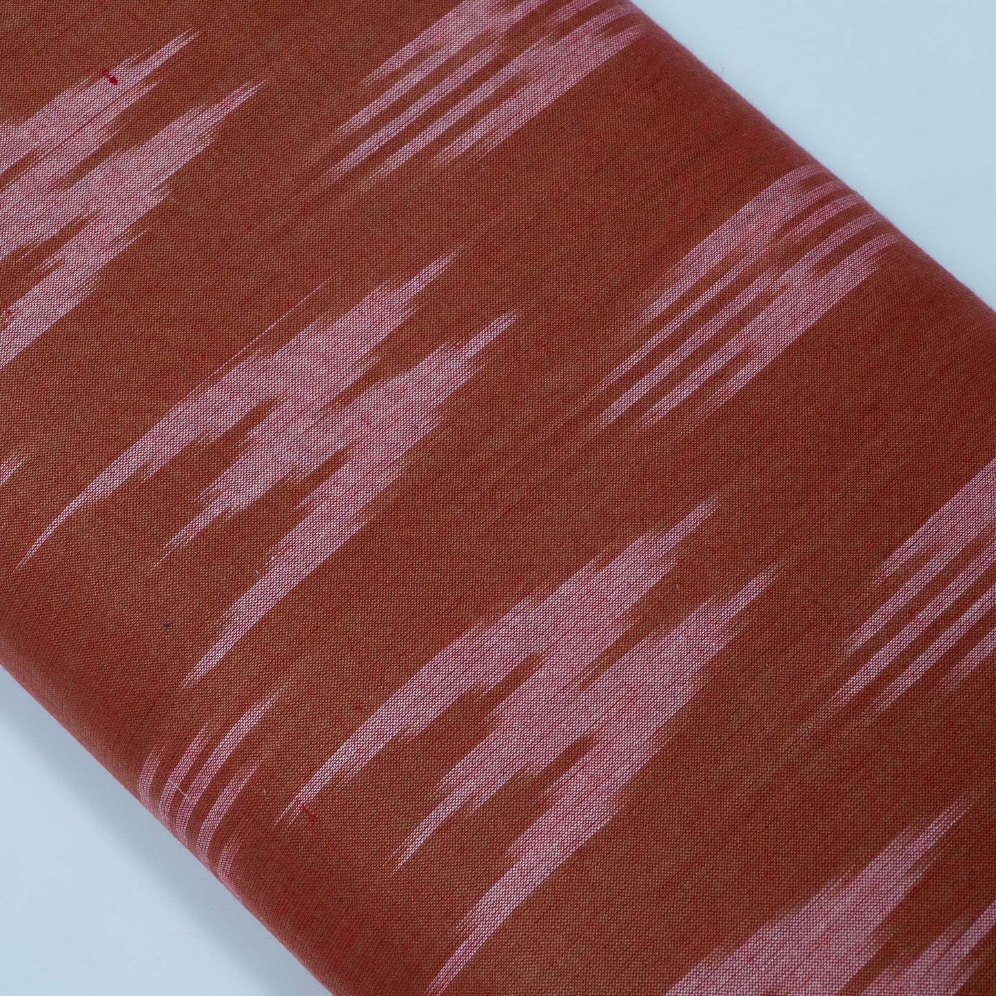 Brown Design Cotton Ikat Fabric for Dress Material Fabric for Dress Material | Width: 44"
