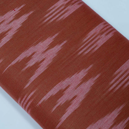 Brown Design Cotton Ikat Fabric for Dress Material Fabric for Dress Material | Width: 44"