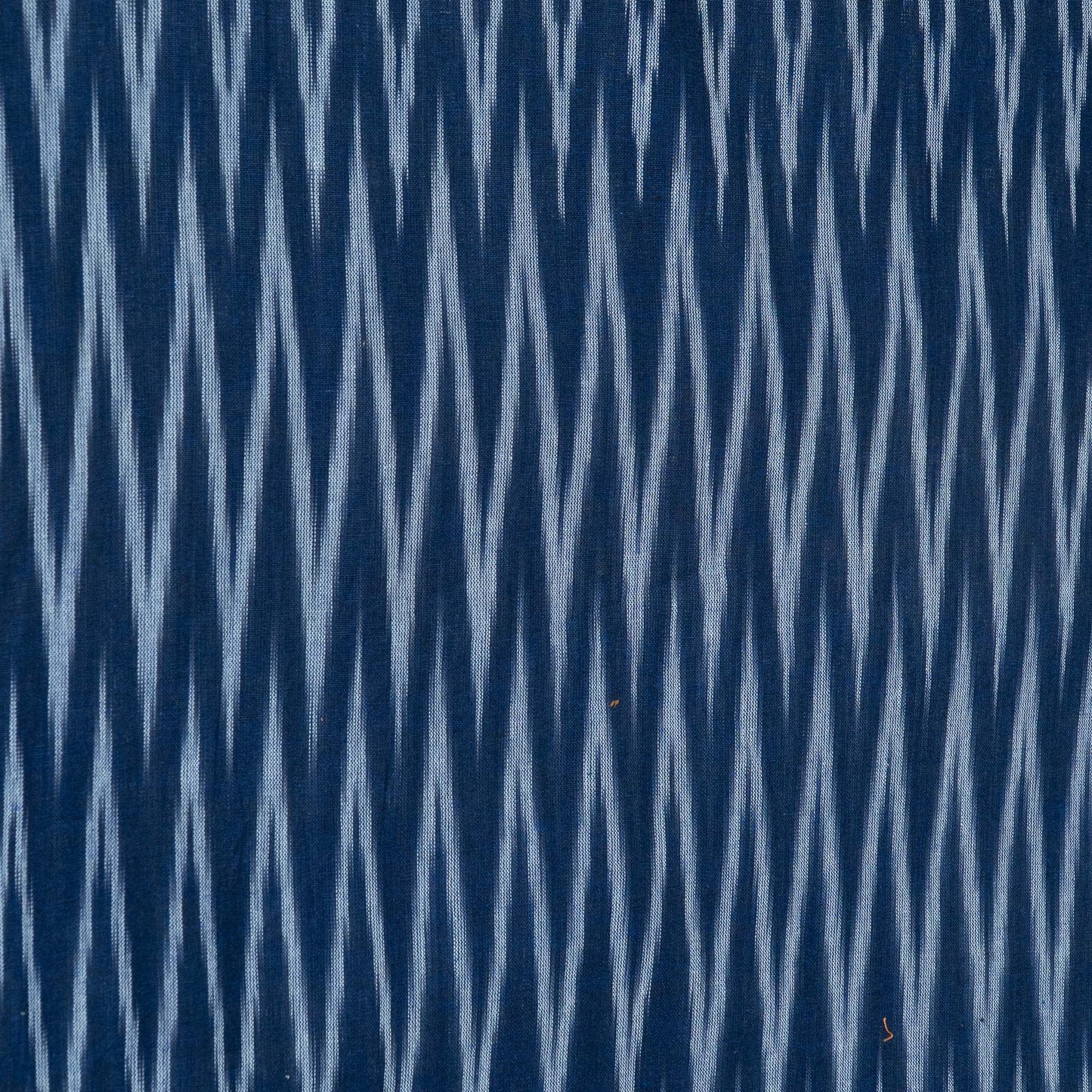 Blue Chevron Design Cotton Ikat Fabric for Dress Material Fabric for Dress Material | Width: 44"