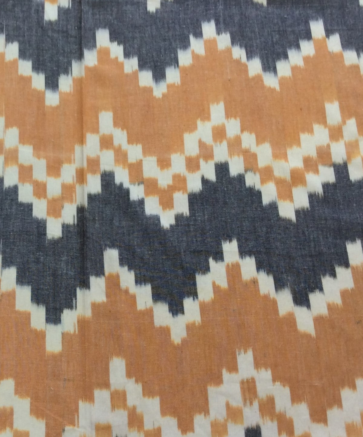 Yellow, Grey Fine Quality Cotton Handloom Ikat