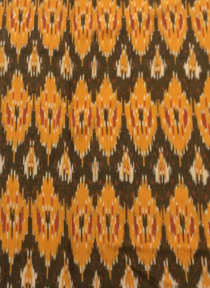 Multicolor Cotton Handloom Ikat (SKU: IK-443)
