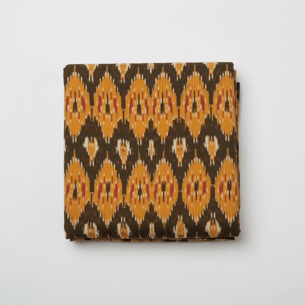 Multicolor Fine Quality Cotton Handloom Ikat | SKU: IK-443