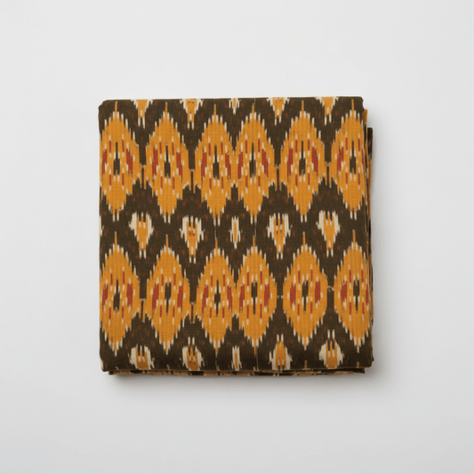 Multicolor Fine Quality Cotton Handloom Ikat | SKU: IK-443