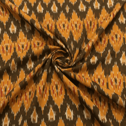 Multicolor Fine Quality Cotton Handloom Ikat | SKU: IK-443