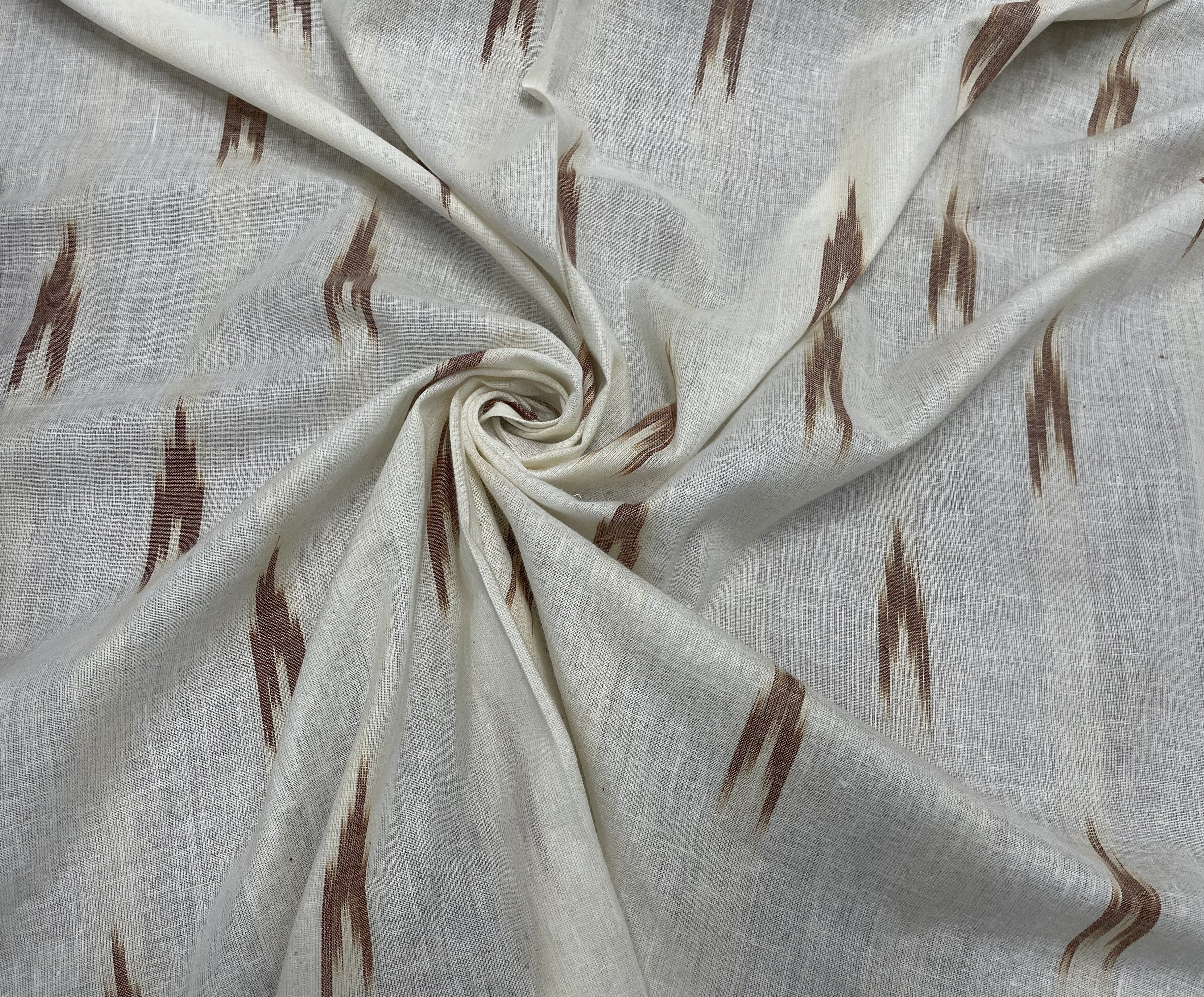 Gray Cotton Handloom Ikat (Sku: IK-4)