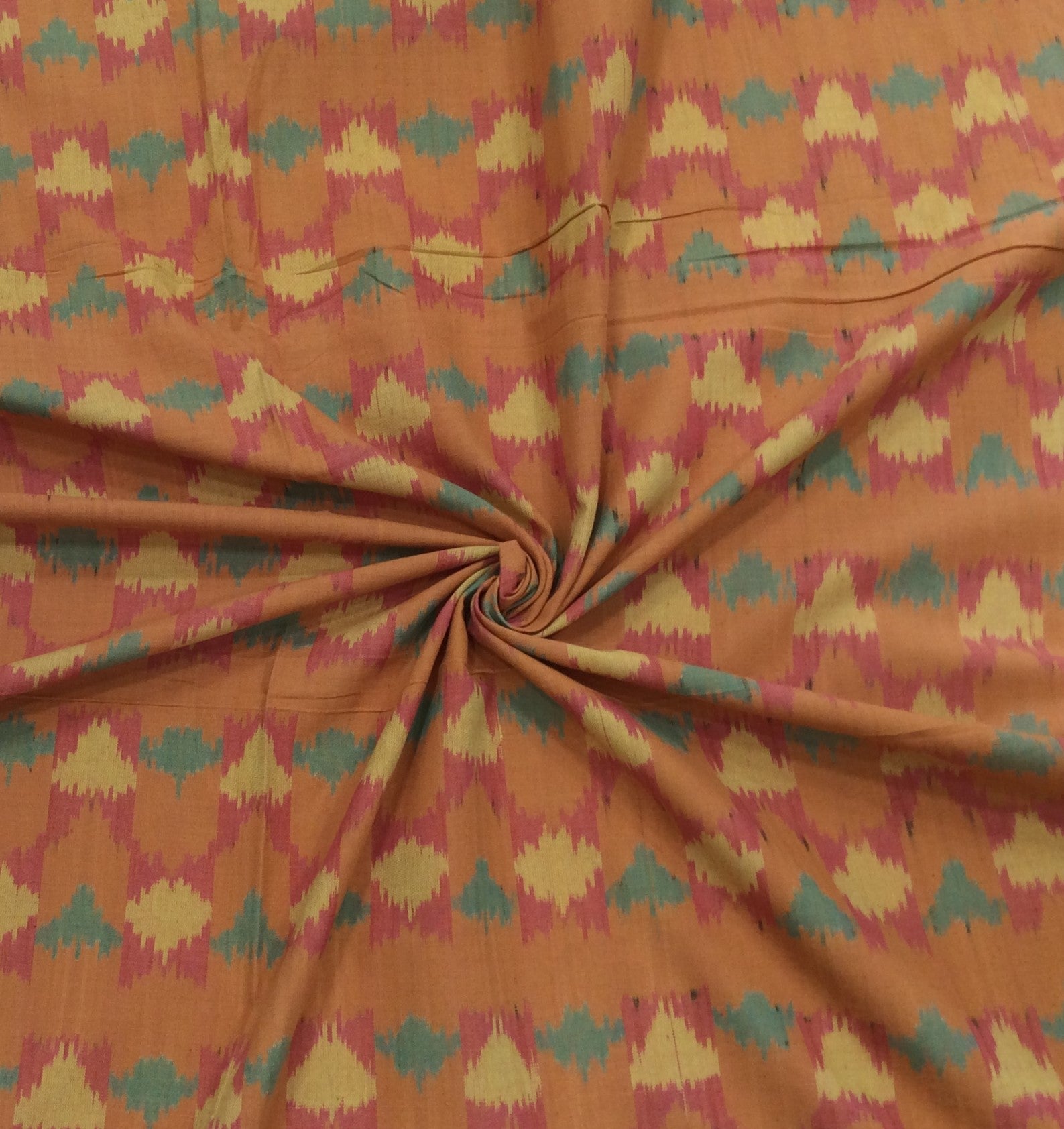 Multicolor Cotton Handloom Ikat (SKU: IK-565)