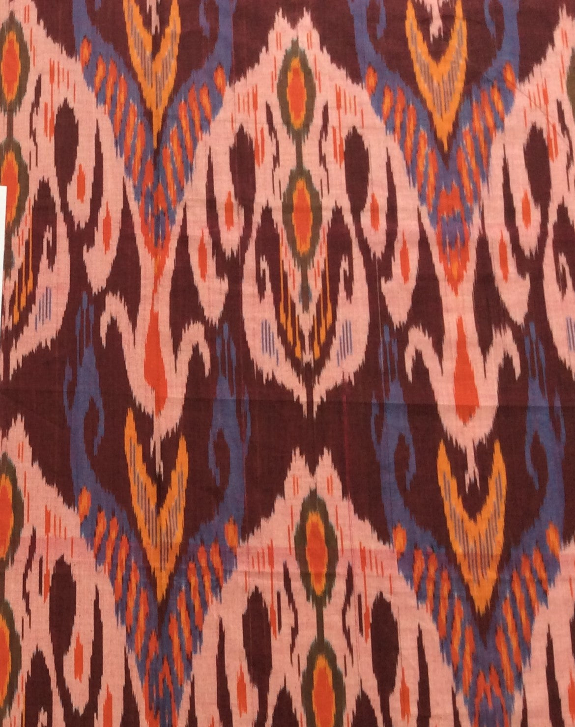 Multicolor Big Pattern Cotton Handloom Ikat (SKU: IK-594)