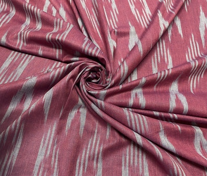 Pink Cotton Handloom Ikat (Sku: I-815)
