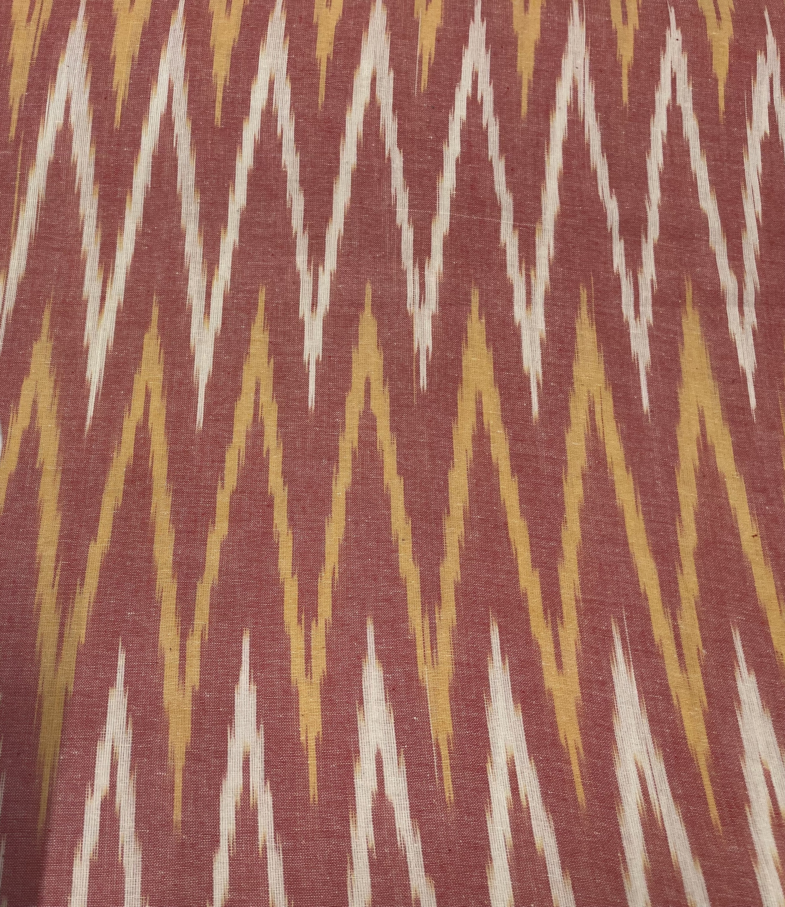 Brown Cotton Handloom Ikat (Sku: IK-344)