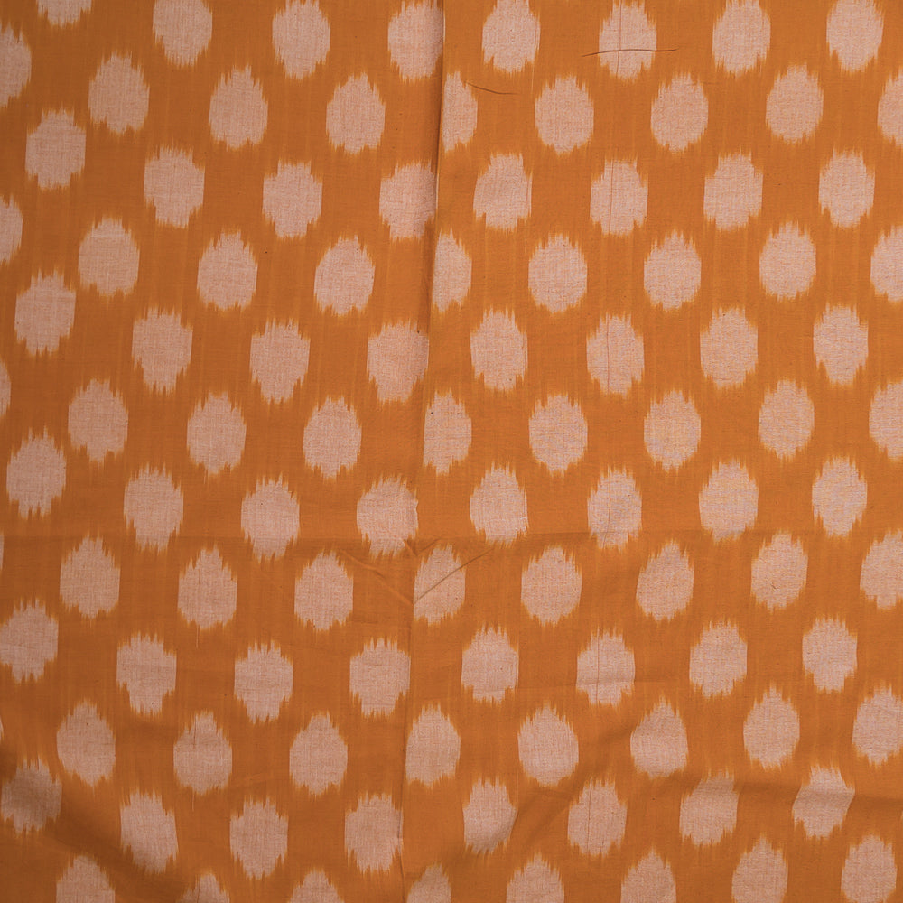 Mustard Fine Quality Cotton Handloom Ikat (Sku: IKK-434)