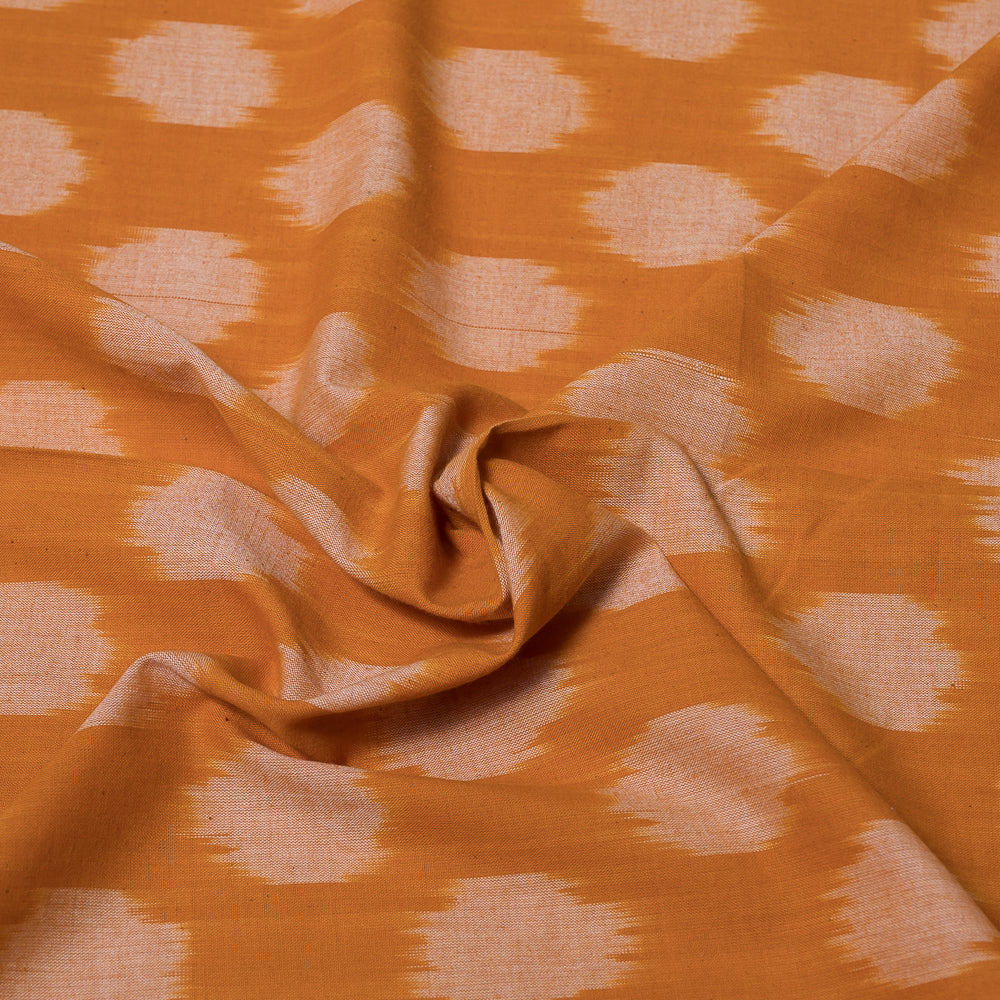 Mustard Fine Quality Cotton Handloom Ikat (Sku: IKK-434)