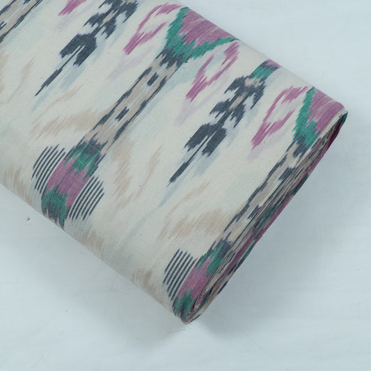 Multi Color Big Pattern Cotton Handloom Ikat (Sku: IKK-456)