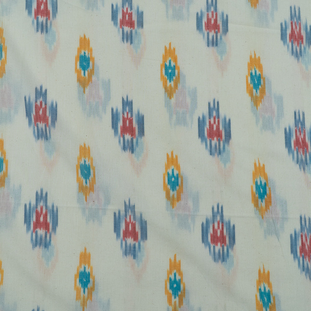 Multi Color Fine Quality Cotton Handloom Ikat (Sku: IKK-557)