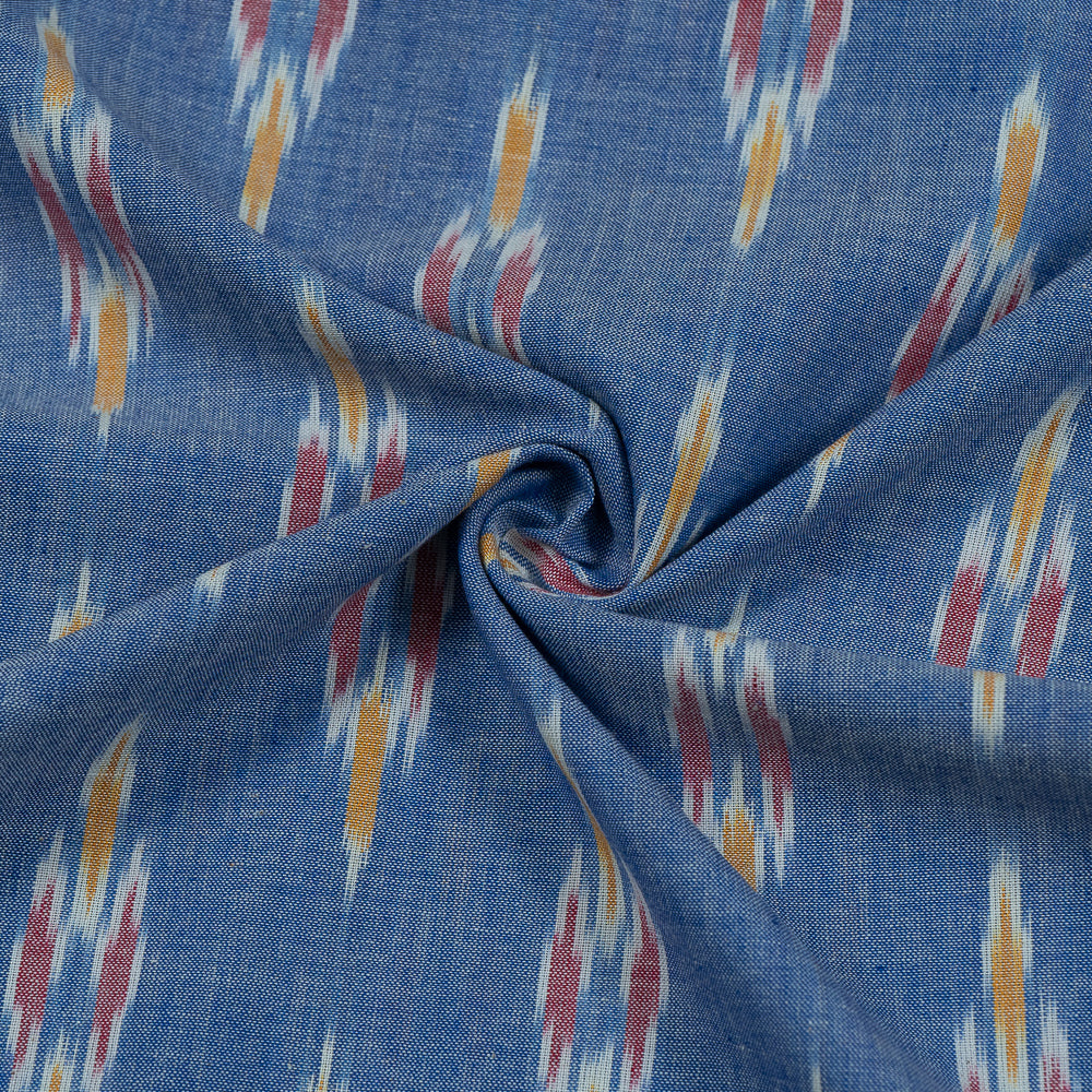 Multi Color Fine Quality Cotton Handloom Ikat (Sku: IKK-468)