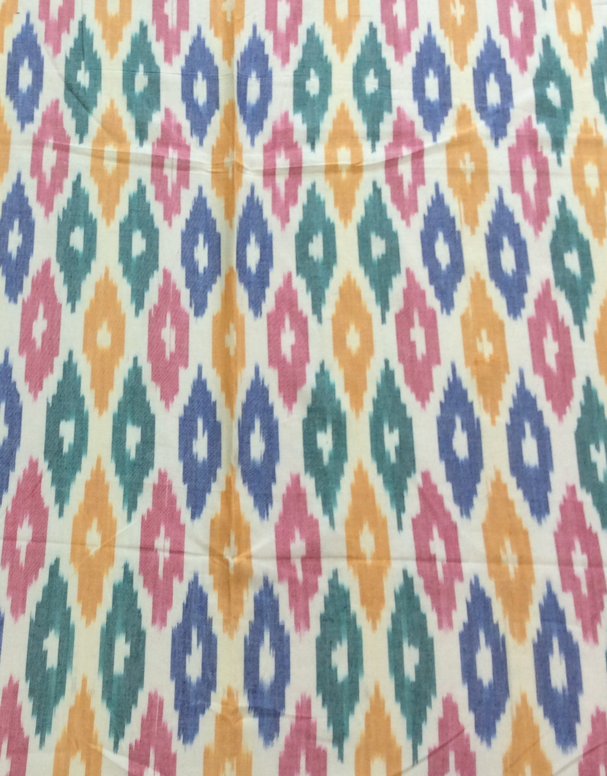 Multicolor Fine Quality Cotton Handloom Ikat (SKU: IKK-488)