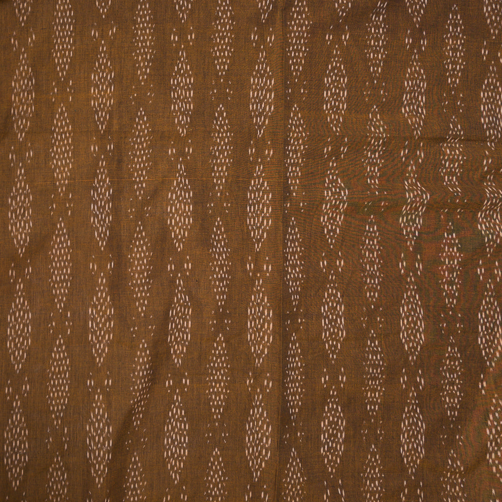 Mustard Color Cotton Handloom Ikat (SKU: IKK-555)