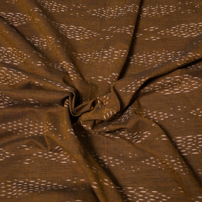 Mustard Color Cotton Handloom Ikat (SKU: IKK-555)