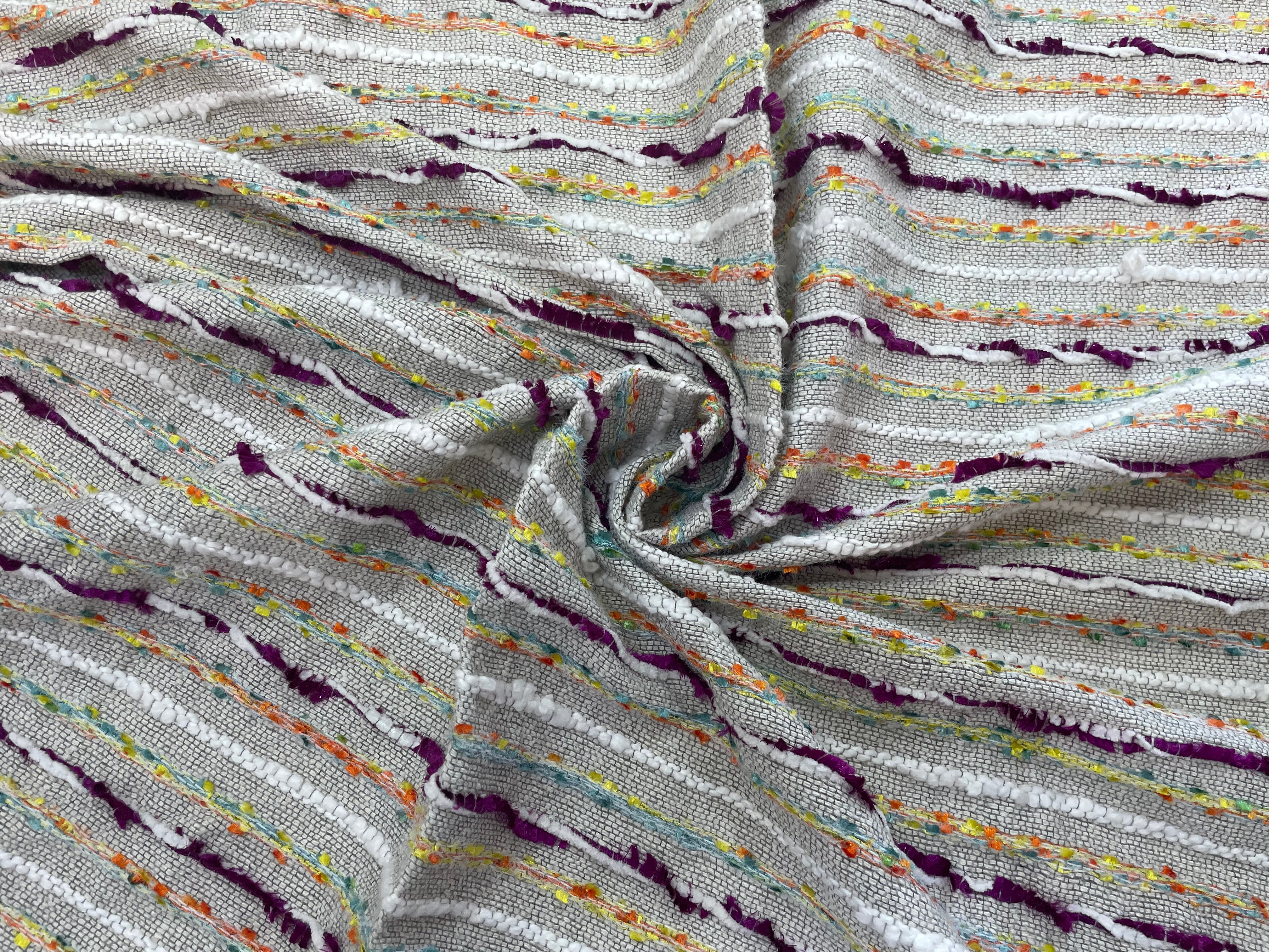 Sliver Cotton Jacquard Fabric  (Sku: J-523)