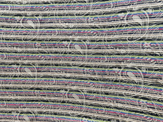 Multi Cotton Jacquard Fabric (Sku: JD-46)