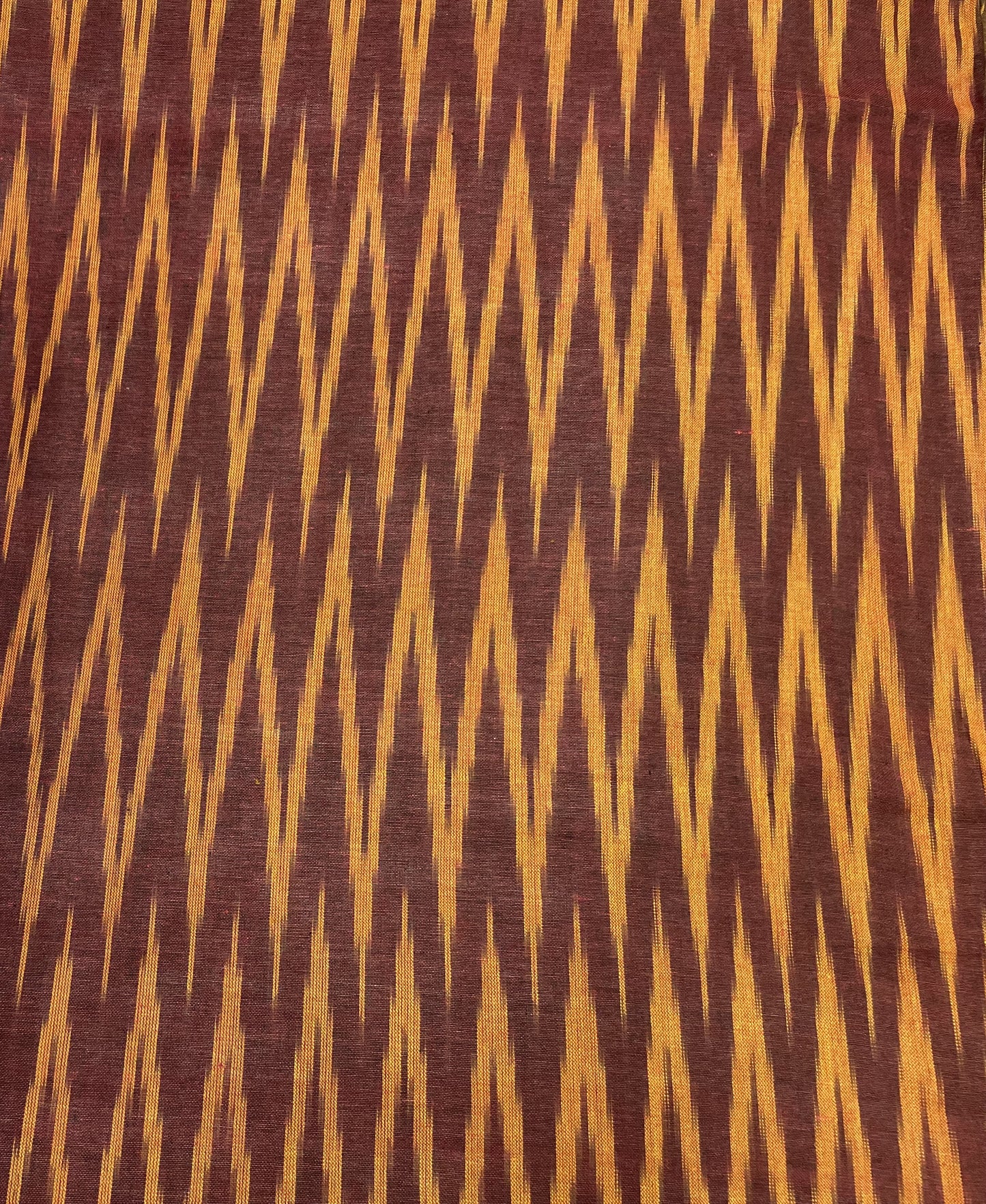 Cotton Chevron Handloom Woven Ikat (Sku: IK-381)